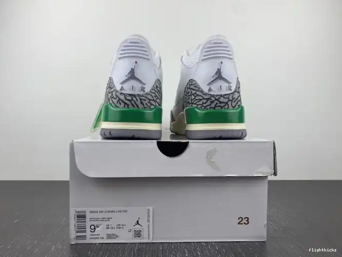 Green Lucky Retro Jordan 3 CK9246-136 (W) 0627